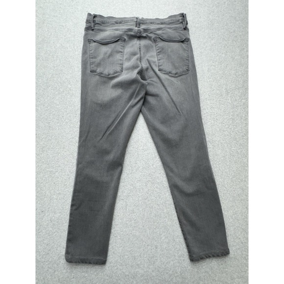 Frame Jeans Womens *30x25 Blue Gray Stretch Le High Skinny Casual Streetwear - Picture 10 of 11